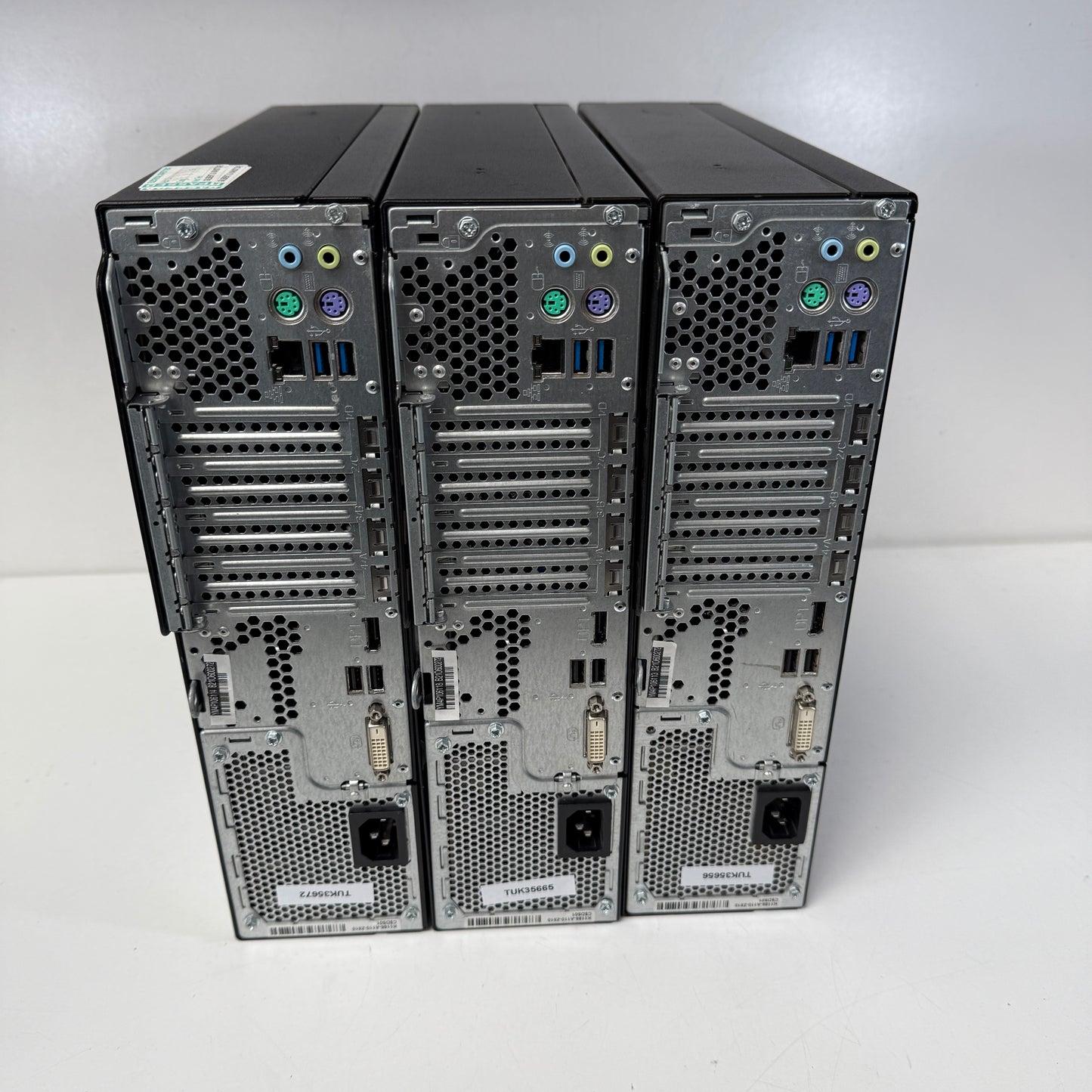 Joblot2 3x Fujitsu Esprimo D556 i5 Desktops