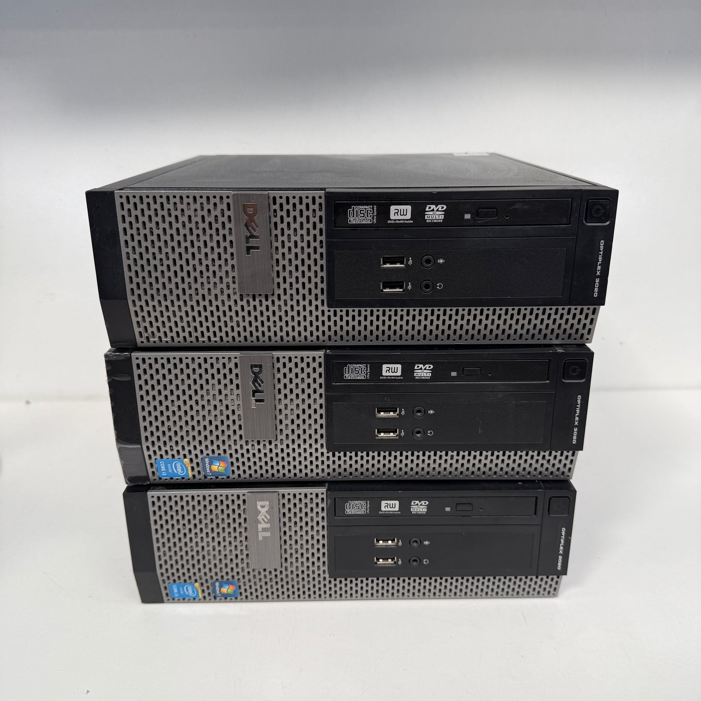 Joblot2 3x Dell Optiplex 3020 SFF i3 Desktops
