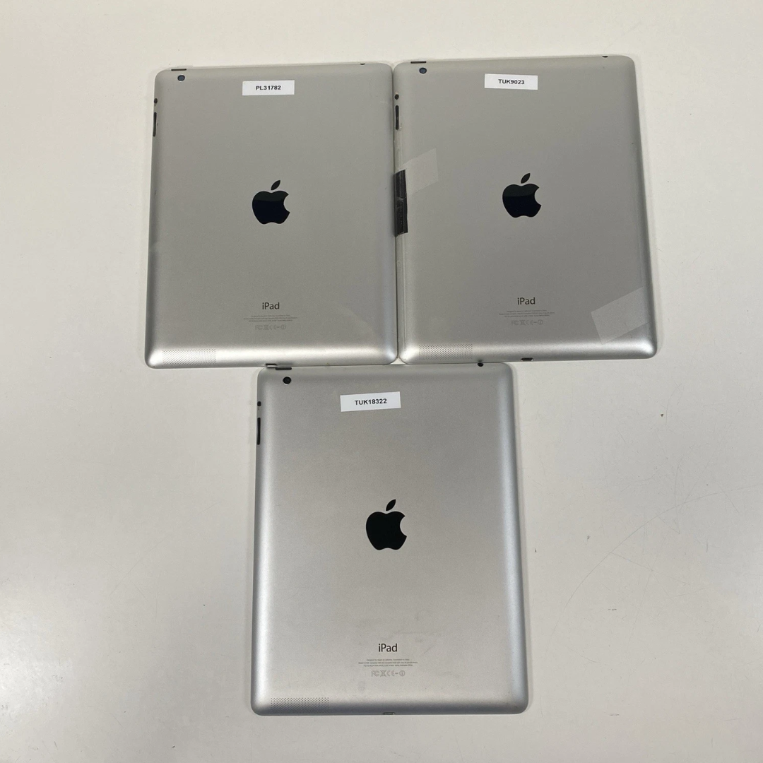 Lot 520: 3x Apple iPad 4th Gen 16GB Wi-Fi - DFR Stocks