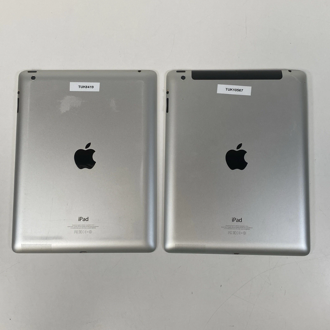 Lot 524: 2x Apple iPad 4th Gen 16GB Black - DFR Stocks