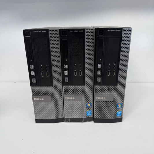 Joblot2 3x Dell Optiplex 3020 SFF i3 Desktops
