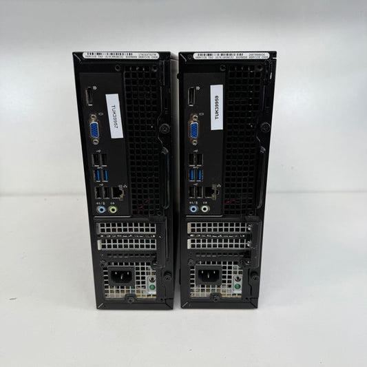 Joblot 2x Dell Optiplex 3020 SFF i3 Desktops
