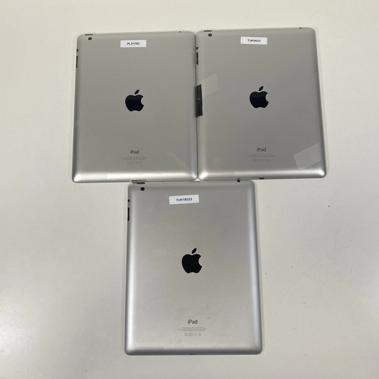 Lot 520: 3x Apple iPad 4th Gen 16GB Wi-Fi - DFR Stocks